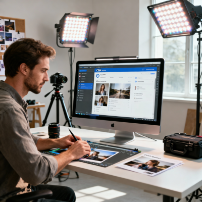 Creador de fotos y credenciales